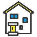 1.誰かが使う（住む）